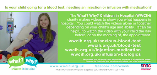 Download 'Blood Tests and Infusion' PDF